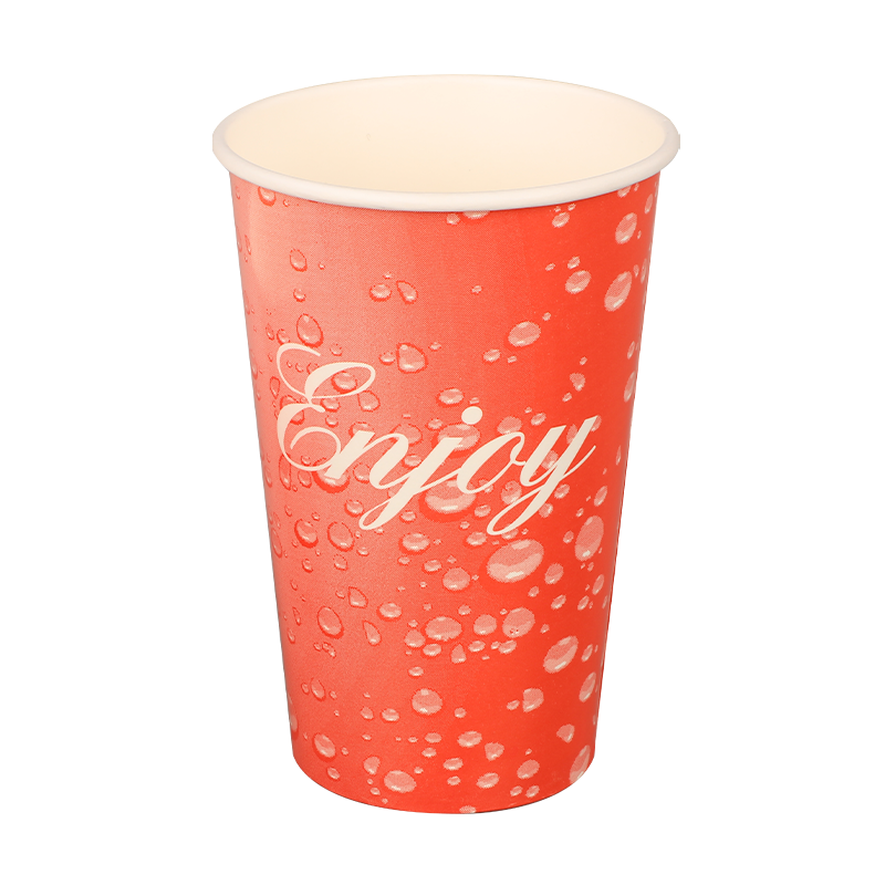 Papierový pohár na pitie za studena 22 oz
