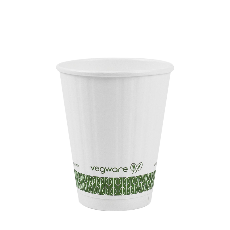 9oz vzorovaný embosovaný horúci papierový pohár