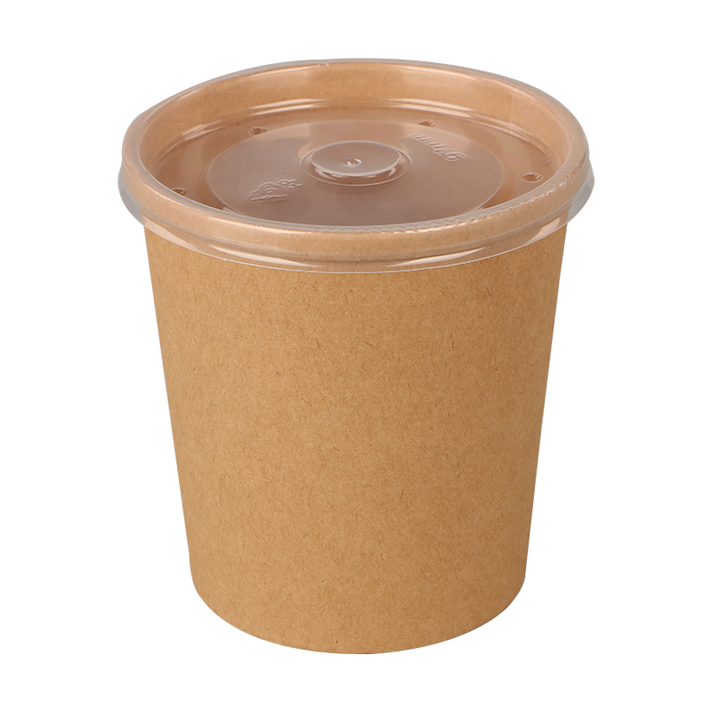 Papierový pohár na horúcu polievku s objemom 32 oz