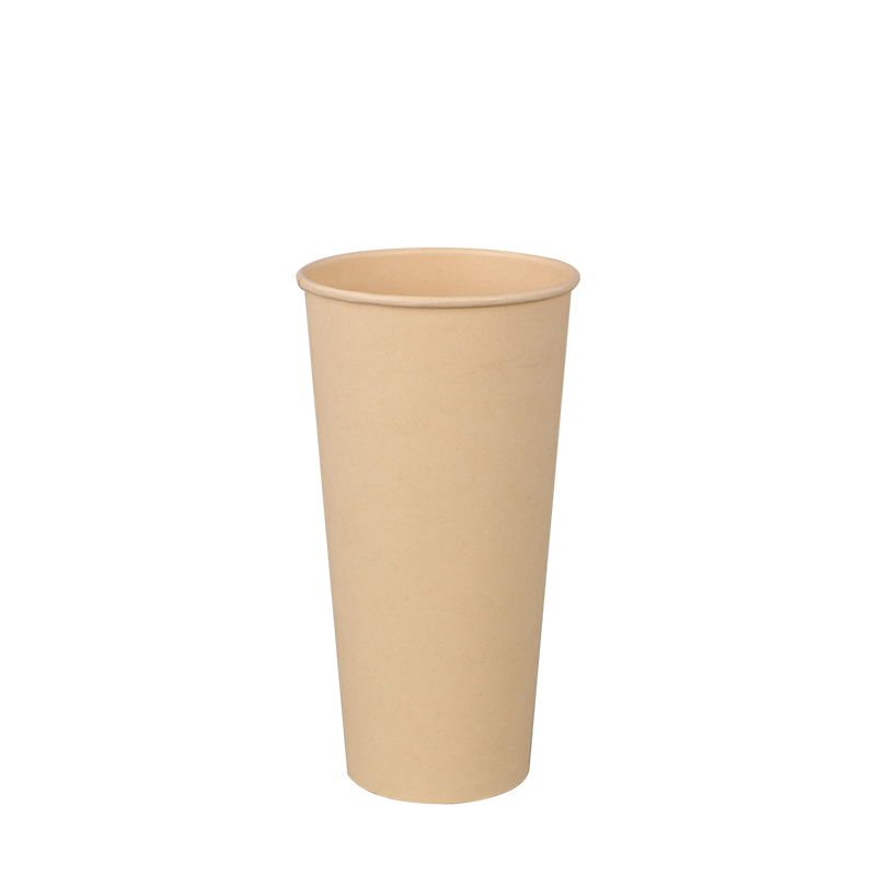 8oz vodotesné bambusové jednostenné horúce papierové poháre