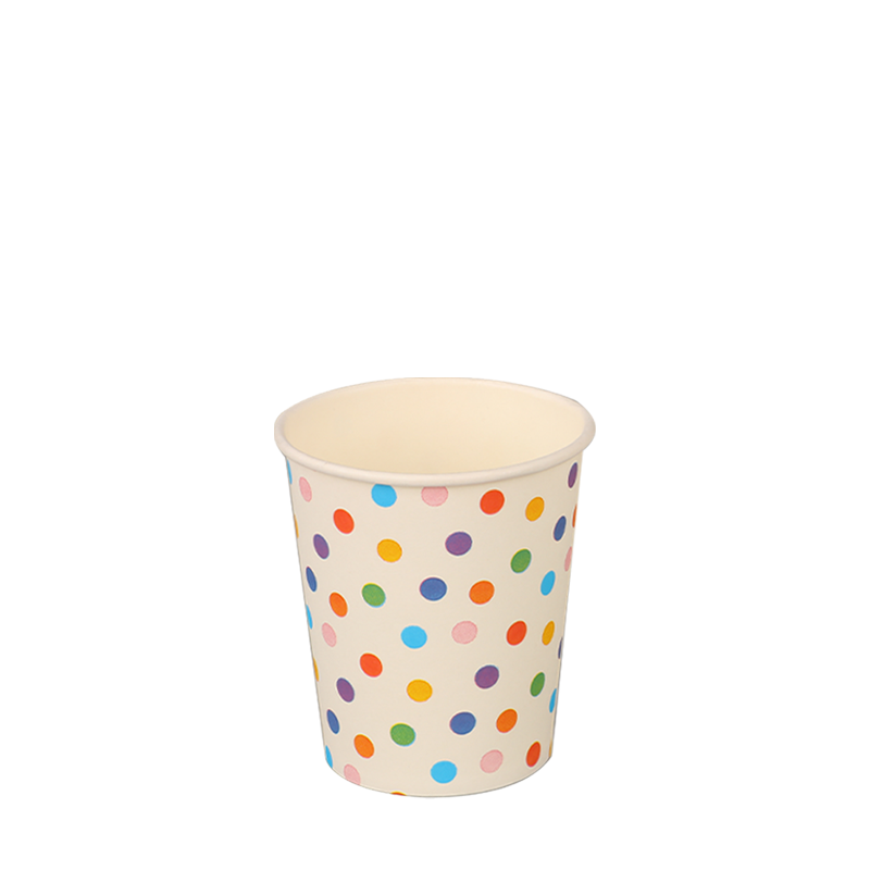 4oz jednorazový recyklovateľný horúci papierový pohár