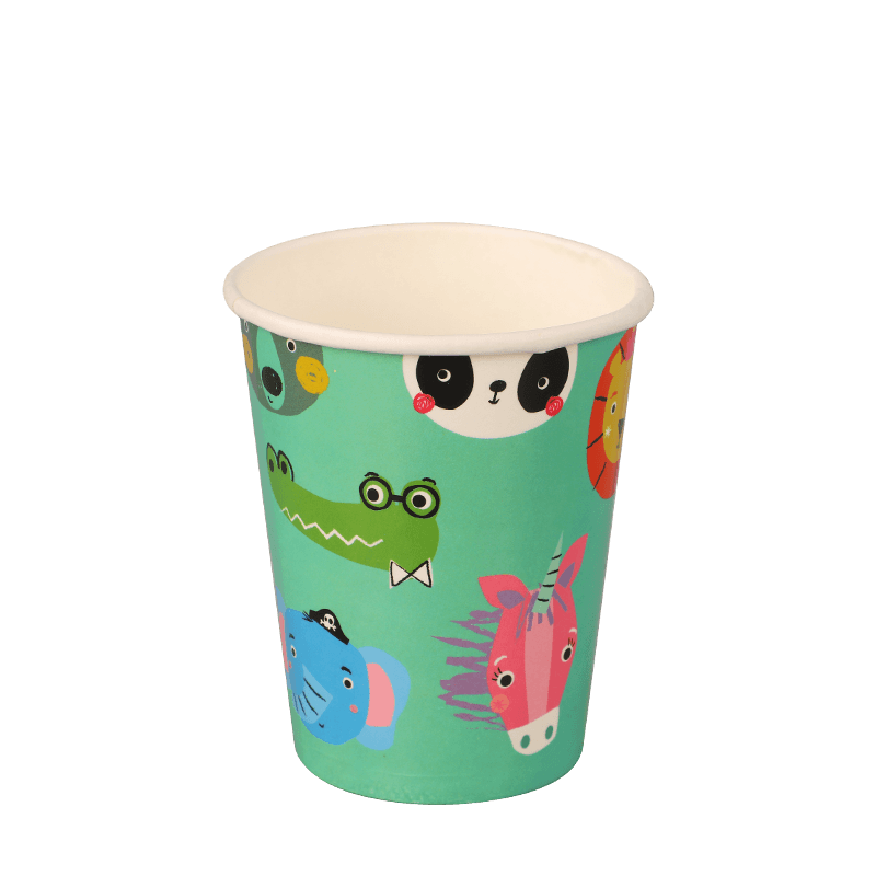 10oz recyklovateľné papierové poháre na pitie studenej kávy